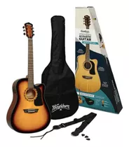 Pack Guitarra Electroacústica Washburn D5cetsb-pack