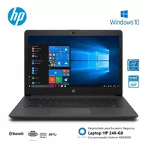 Laptop Hp Escolar 240-g8 Celeron N4020 4gb 500gb 14 Hd Win10