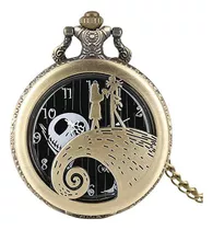 Reloj De Bolsillo Jack Skellington