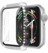 Funda Protectora Para Apple Watch 45mm Serie 9 Con Strass