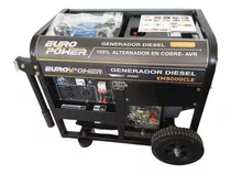 Planta Electrica Diesel 9kva 14hp 120/240 Europower