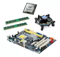 Kit Placa Mãe - Dual Core Intel - 4gb Ram - Várias Marcas