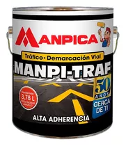 Cuñete De Tráfico Con Perla Manpica Amarillo Y Blanco (5gal)