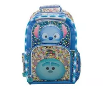 Mochila 18  Espalda Tsum Disney Con Luz Cresko -  Zu086