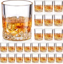 Juego De 18 Vasos Antiguos De Whiskey De 10 Oz Vasos De...