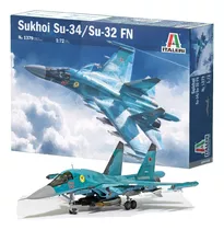 Sukhoi Su-34 / Su-32 Fn - 1/72 - Kit P/ Montar Italeri 1379