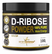 D- Ribose Powder 100% Pure - Sports Nutrition - 100g