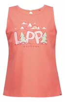 Polera Algodon Lippi Niña Scout Uv-stop Rosado