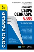 Livro Como Passar Em Concursos Cespe / Cebraspe - 6.600 Ques