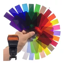 Filtros Difusores Colores Para Flash Speedlight