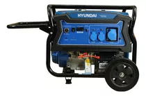 Generador Hyundai Gasolina 5/5,5 Kw Partida Eléctrica 220v