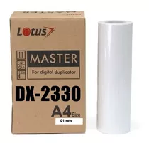 5x Rolos Master Lotus Para Duplicador Ricoh Dx2430 Dx2330 A4