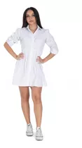 Vestidos Camisa Mujer Algodon Camisola Nueva Fresca Larga