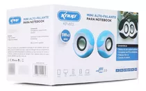 Mini Caixa De Som Alto Falante Knup Kp-601 Para Pc, Notebook