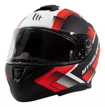 Casco De Moto Mt Helmets Targo Ivy D5 Rojo Mate