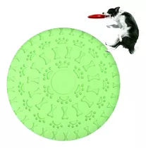 Frisbee Para Perros Disco De Goma Flexible Gde 23cm