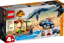 Lego Jurassic World 76943 Perseguição Do Pteranodon 12x