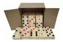 Domino Adaptado Para Deficientes Visuais Cegos Jogo Inclusão