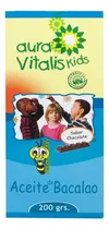 Jarabe Aceite De Bacalao Niños Omega 3 Vitamina A Y D 200grs Sabor Chocolate