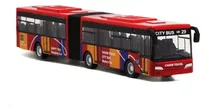 Modelo De Ônibus Articulado Mmulck Diecast Bus Toy, Presente