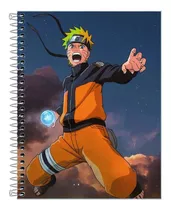 Caderno Escolar Naruto 1 Matéria 96fls