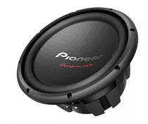 Subwoofer Pioneer 12 Ts-w312s4 1 Bobina 4 Ohms 1600w 500rms Color Negro