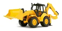  Trator Retroescavadeira Brinquedo Infantil Wl1200 Articulad Cor Amarelo