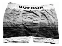 Bóxer Dufour Algodón Sin Costura Degradado Negro