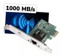 Placa De Red Pci-e Kanji Gigabit Ethernet 1000 Mb/s