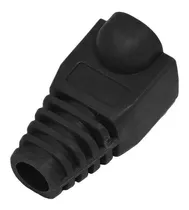 Capa Preta Para Plugs Conectores  Rj-45  Kit Com  500-peças