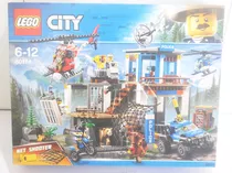  Lego City Quartel-general Da Polícia Na Montanha 60174