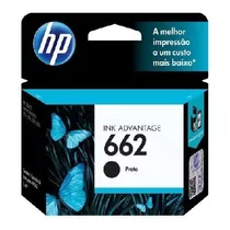 Cartucho Hp 662 Preto Original Cz103ab - 2516 3516 3546 2546