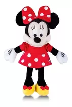 Pelúcia Minnie Mouse Disney 33cm Com Som Multikids