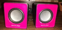 Caixa De Som Multilaser 20 Mini 3w Rms - Rosa