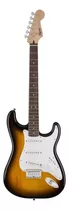 Guitarra Eléctrica Squier By Fender Bullet Stratocaster Ht De Álamo Brown Sunburst Brillante Con Diapasón De Laurel Indio