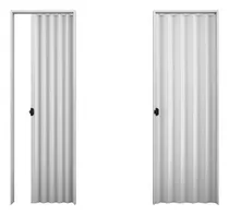 Puertas Plegables Pvc Blanca 0.60 X 2.10 Color Blanco