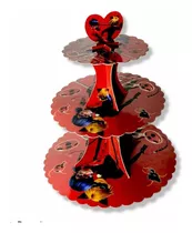 Base Cupcakes Ponquesitos Ladybug Miraculous Lady Bug 