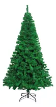 Arbol De Navidad Pino Artificial 2.10m Frondoso Follaje Color Verde