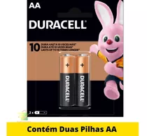 Pilhas Duracell Alcalina Aa Kit 2 Unidades