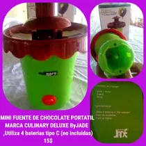 Fuente De Chocolate Portátil Culinary/ Jade Hogar, 