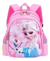 Mochila Escolar Disney Elsa 30cm