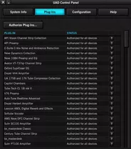 Plugins Universal Audio Autorizados Full