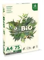 Resma Bio Papel Color Natural Ecologico Premium A4 75grs