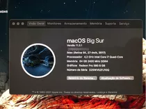 iMac 27 2017 Modelo18,3 1tb Ssd 64gb I7 Vídeo Pro 580 8gb
