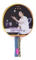 Paleta De Ping Pong Sensei 3 Star Plus