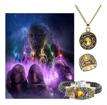 Anillo Pulseras Gemas Infinito Thanos Infinity War