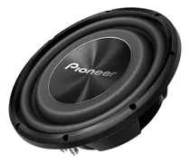 Subwoofer Plano 12 Pioneer 1500w 1 Bobina Ts-a3000ls4 4ohm Color Negro