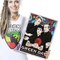 Lendas Do Rock Quadro Bandas Green Day Poster Tam. A3 01