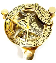  Esfera Solar De Laton Macizo Reloj De Sol