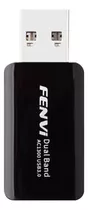 Mini Adaptador Wi-fi Wireless Usb Dual Band Fenvi Ac1300